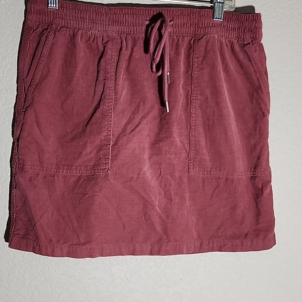 Loft Skirt Womens Size M Cordory Rose
